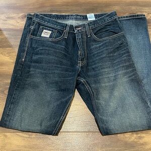 Cinch Men's Deep Indigo Relaxed Jeans